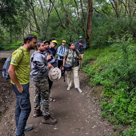 Briefing trail for volunteers